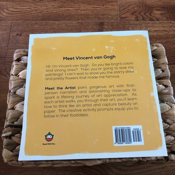 Meet Vincent Van Gogh Paperback Artist book for Kids - Picture 7 of 7